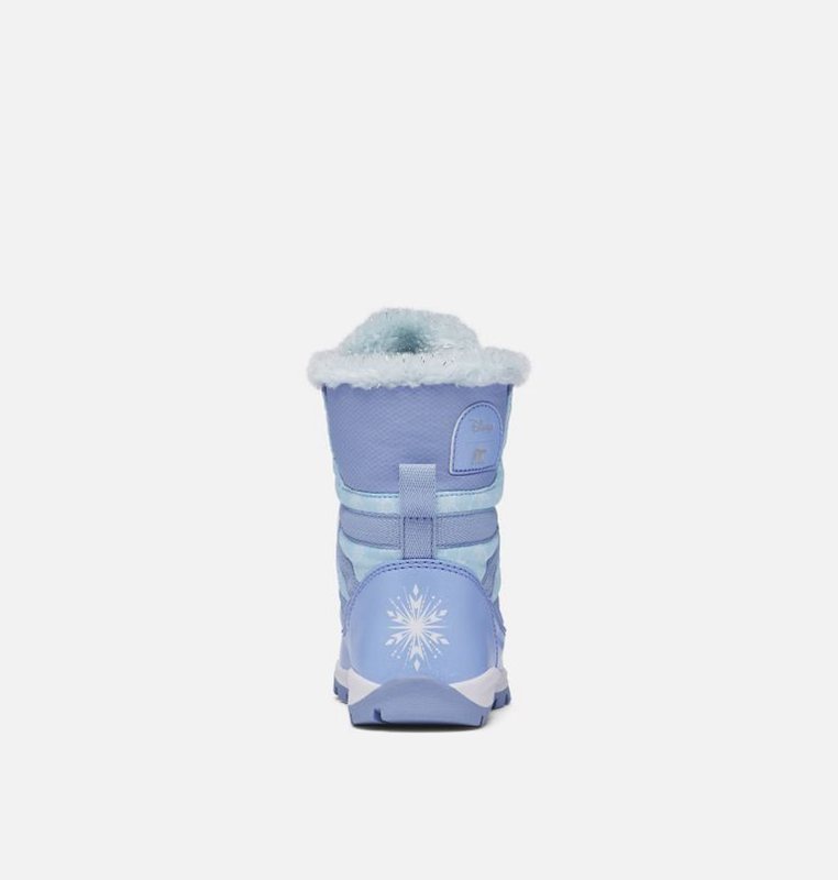 Sorel Barn Vinterkängor Blå - Disney X Youth Whitney™ Short Frozen 2 –Elsa Edition - PLO-713842